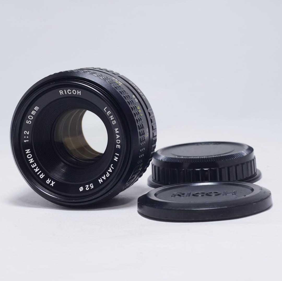 美品 初期型 RICOH リコー XR RIKENON 50mm F2 富岡光学
