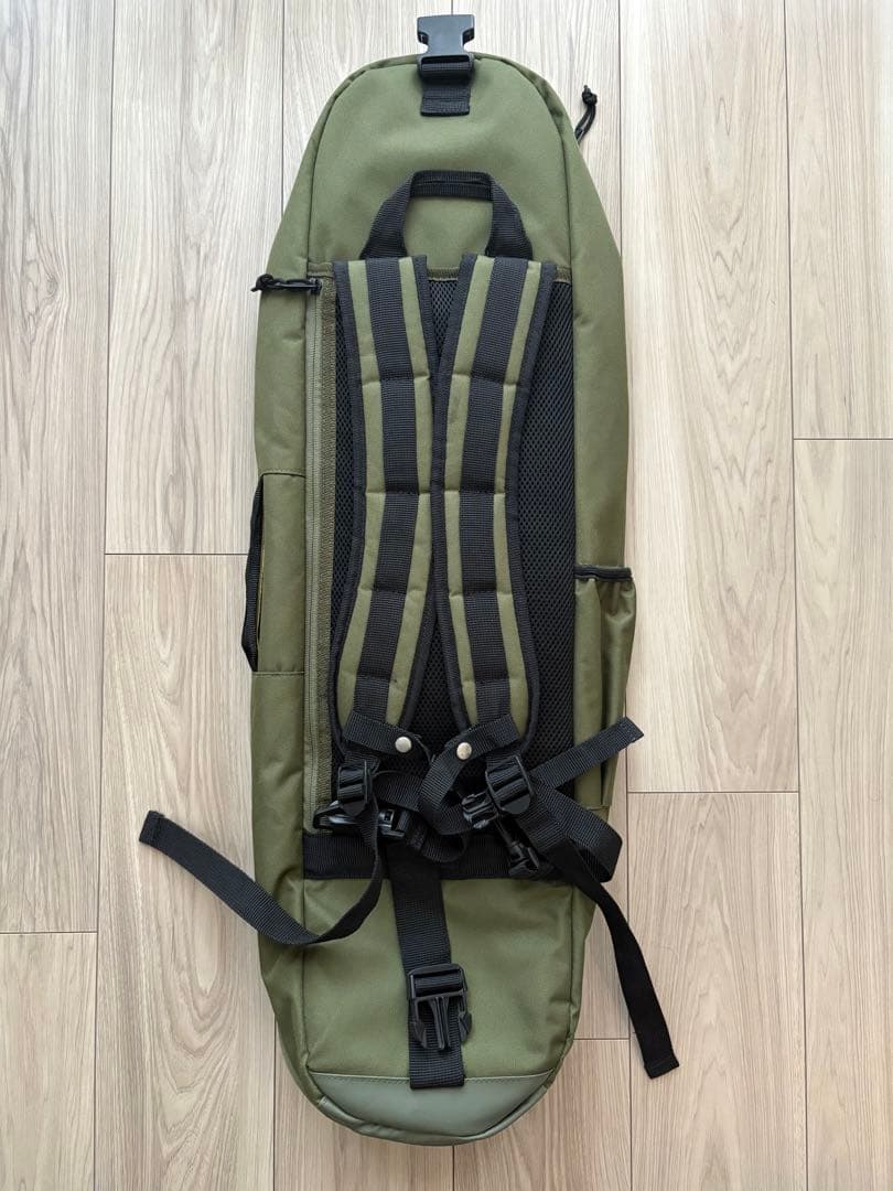 escapo スケボーバッグ　オリーブグリーン