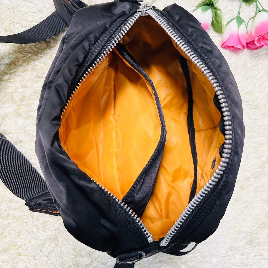 ポーター（PORTER）タンカー　ウエストバッグ　黒　TANKER　ボディバッグ