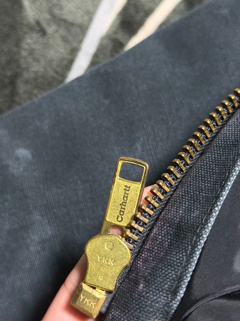 ‼️【ヴィンテージ雰囲気】カーハートトラディショナルジャケット J02BLK