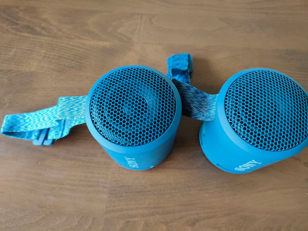 ソニー ワイヤレスポータブルスピーカー SRS-XB13 ライトブルー 2個