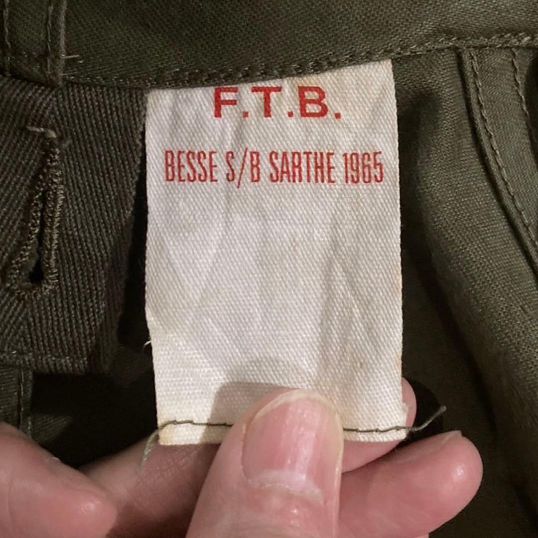 60s　フランス軍　M64　フィールドパーカー　 モッズコート　ライナー付