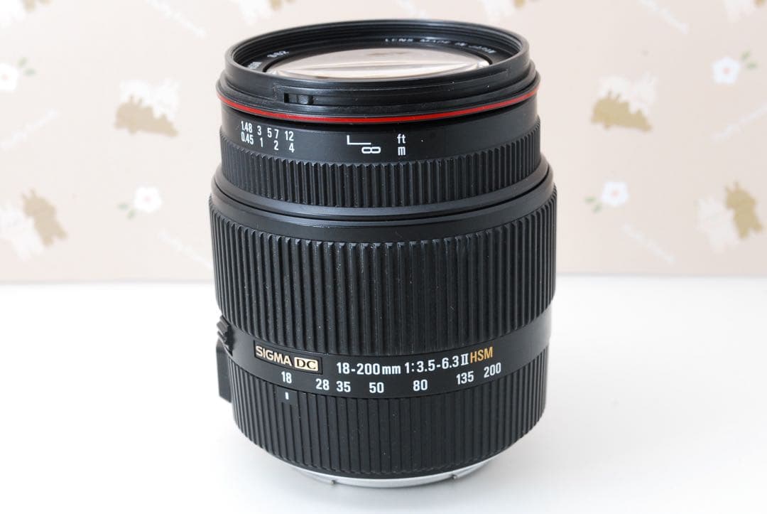 ❤️超望遠神レンズ❤️sigma 18-200mm f3.5-6.3Ⅱcanon