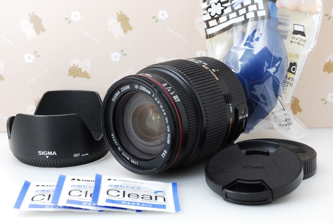 ❤️超望遠神レンズ❤️sigma 18-200mm f3.5-6.3Ⅱcanon