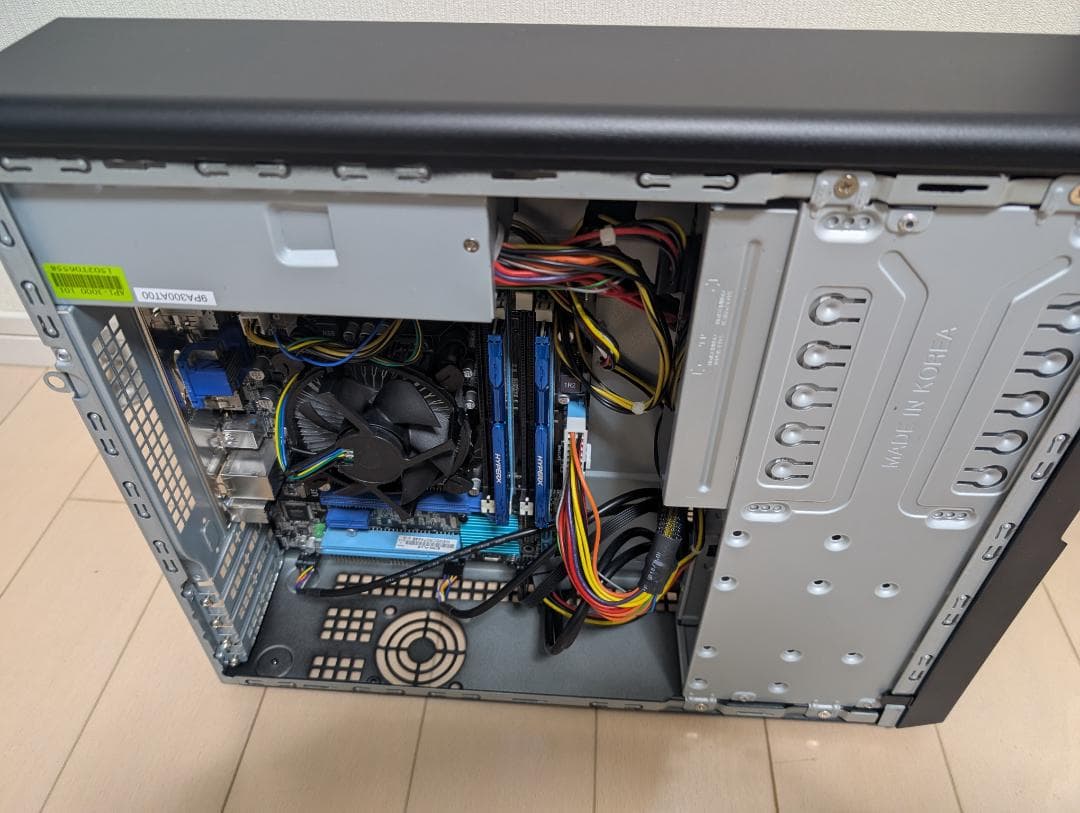 ミニタワー自作PCケース新品　他