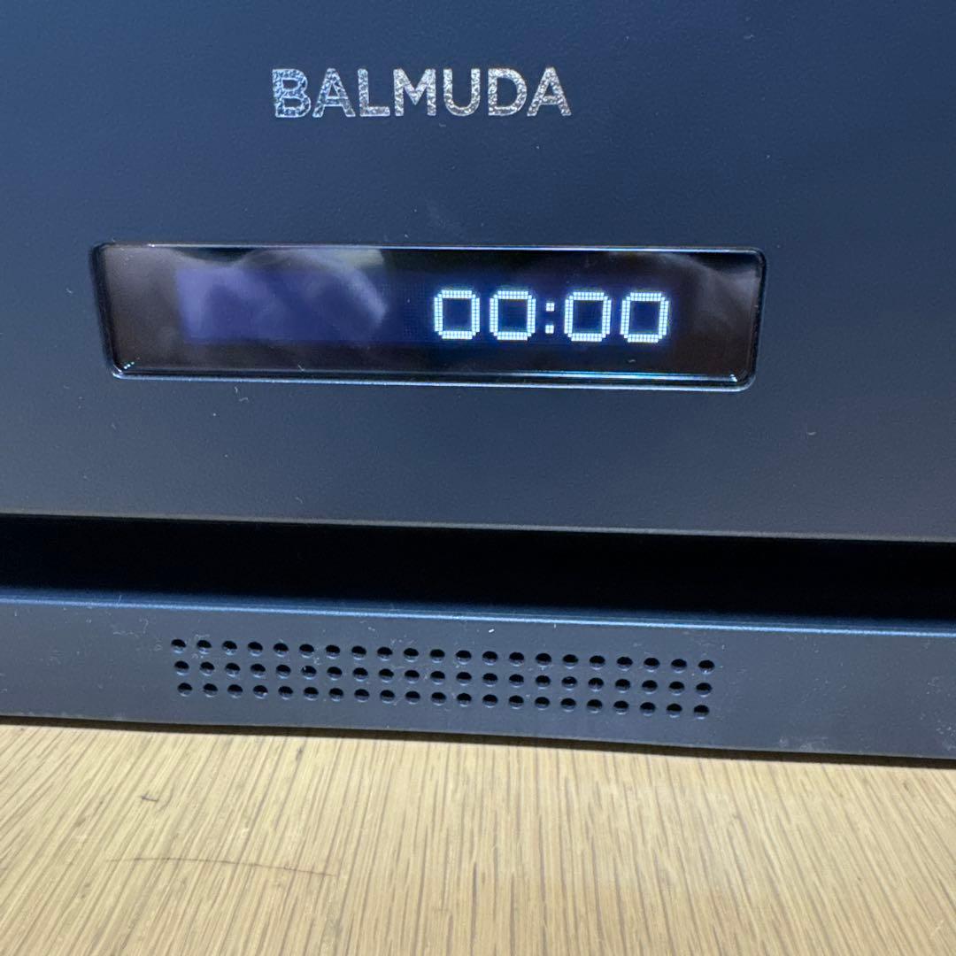 極美品 BALMUDA K09A-BK 動作良好 角皿付【A-197】