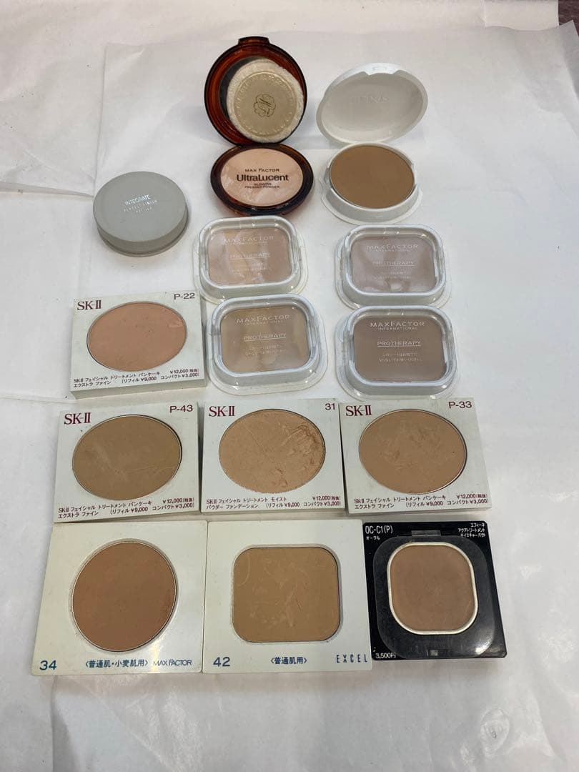 SKII/資生堂　など　ファンデーション　計14個まとめ　中古現状品