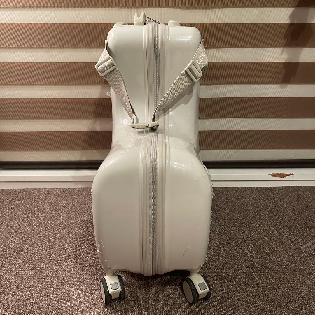 ノリッコ　NORICCO 子供が乗れるキッズキャリー キャリーケース　ベージュ