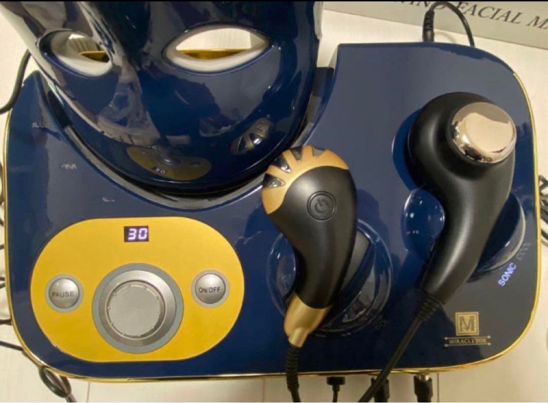 美品　ミラクルトックス エレクトロポレーション　led 業務用　毛穴洗浄　カッサ