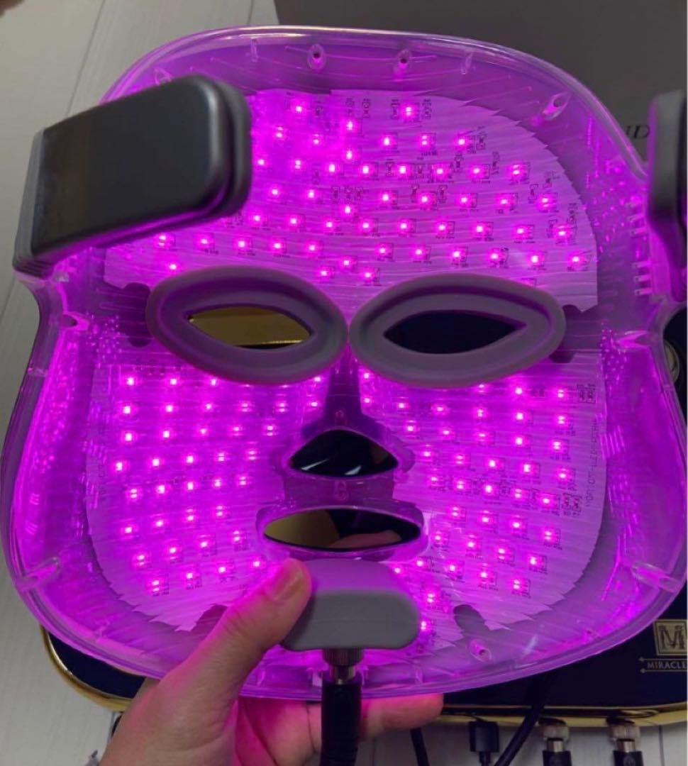美品　ミラクルトックス エレクトロポレーション　led 業務用　毛穴洗浄　カッサ