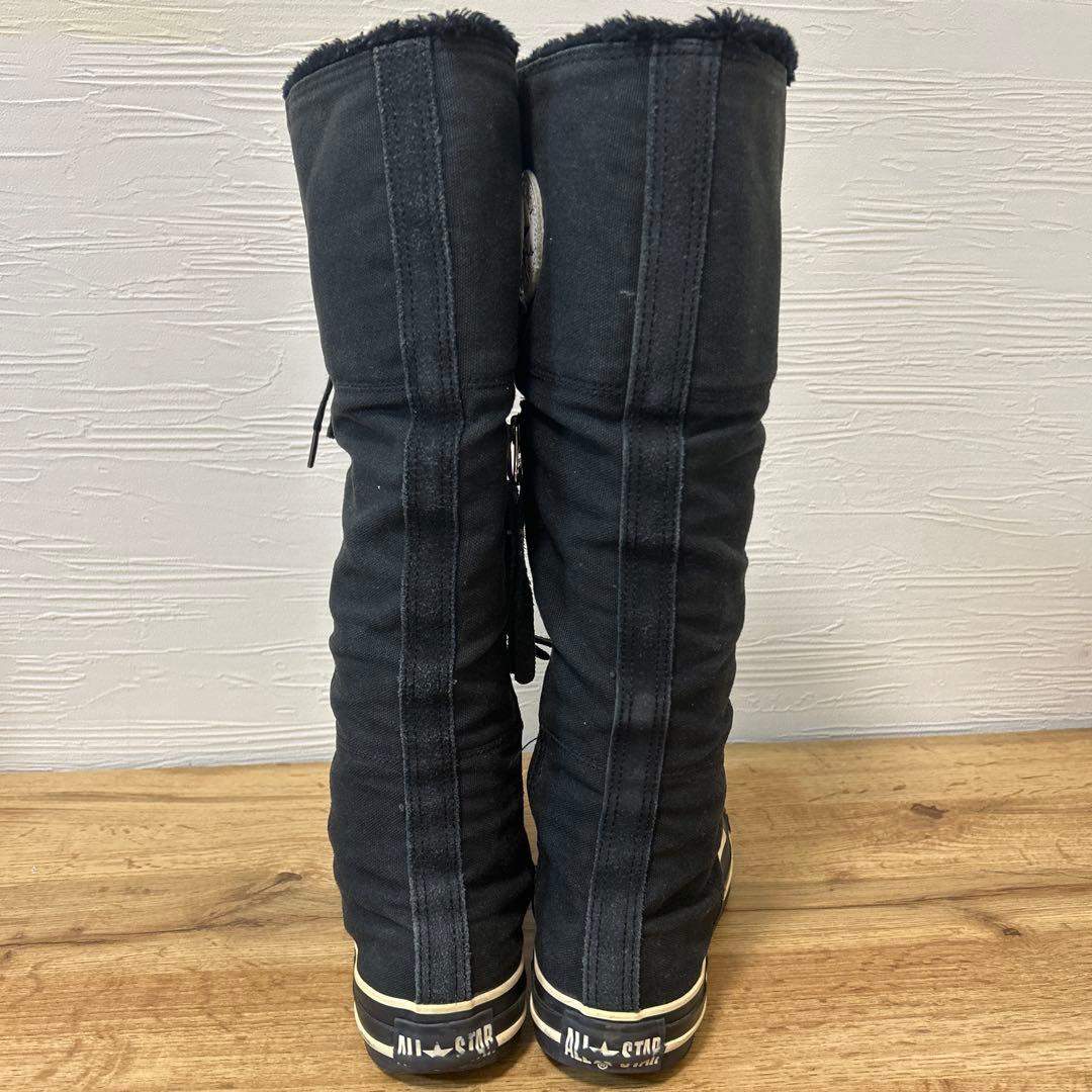 コンバース CONVERSE ファー ロングスニーカー Y2K 23.5
