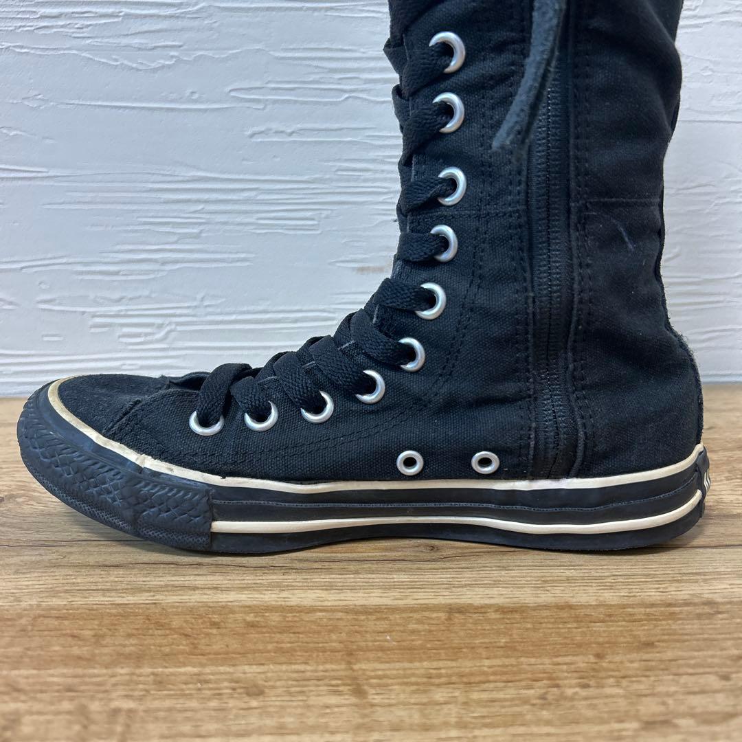 コンバース CONVERSE ファー ロングスニーカー Y2K 23.5