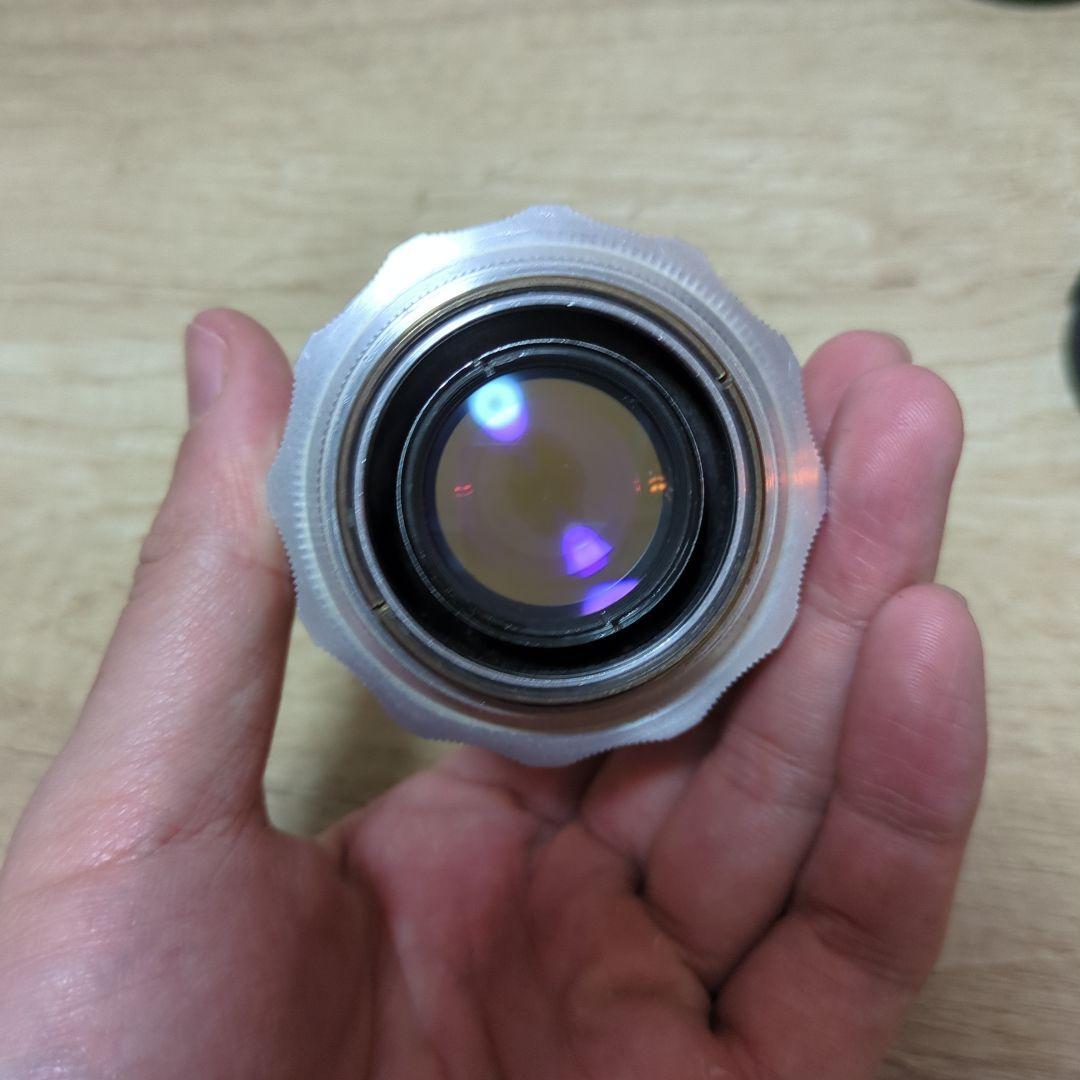 ヘリオス　58mm f/2 最初期玉　13枚　超美品　シルバー　ぐるぐる レア