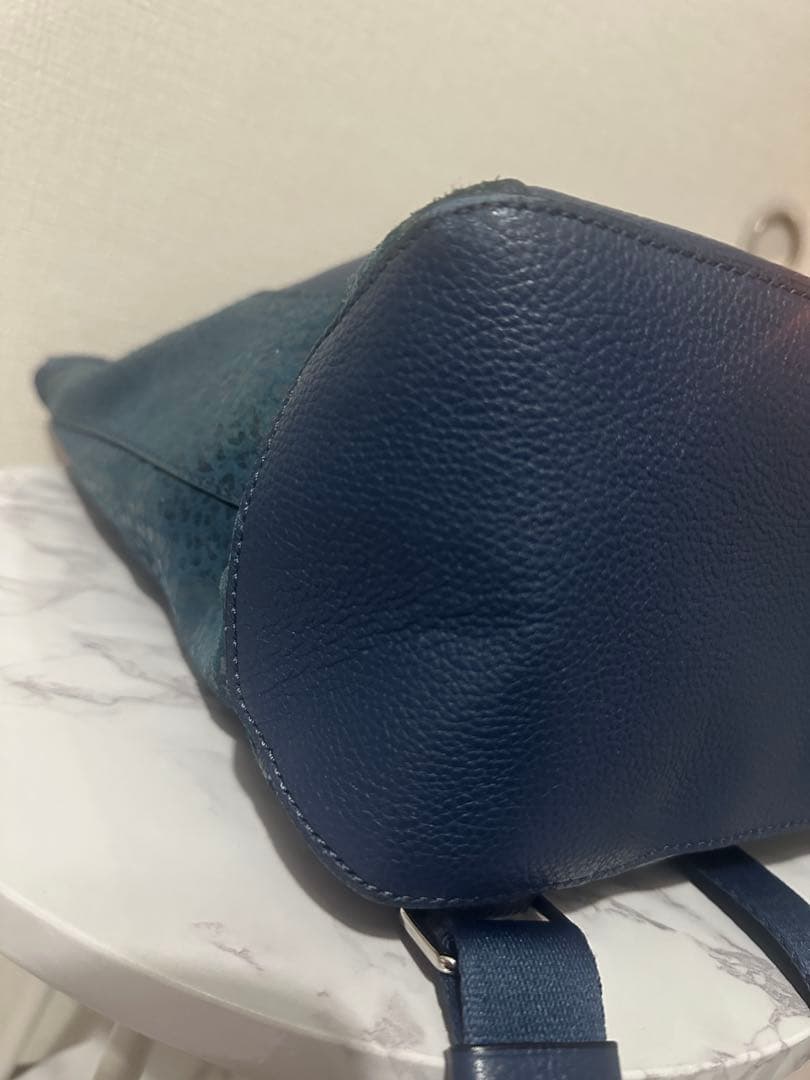 COLE HAAN ネイビー リュック バック