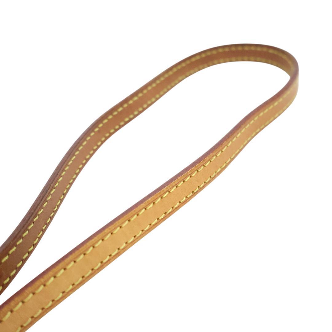 調節可 ルイヴィトン ショルダーストラップ ヌメ革 ゴールド金具 ストラップ