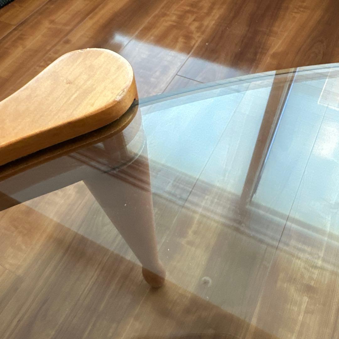 porada ポラダ　ジオット　ガラステーブル　チェリー　ACTUS