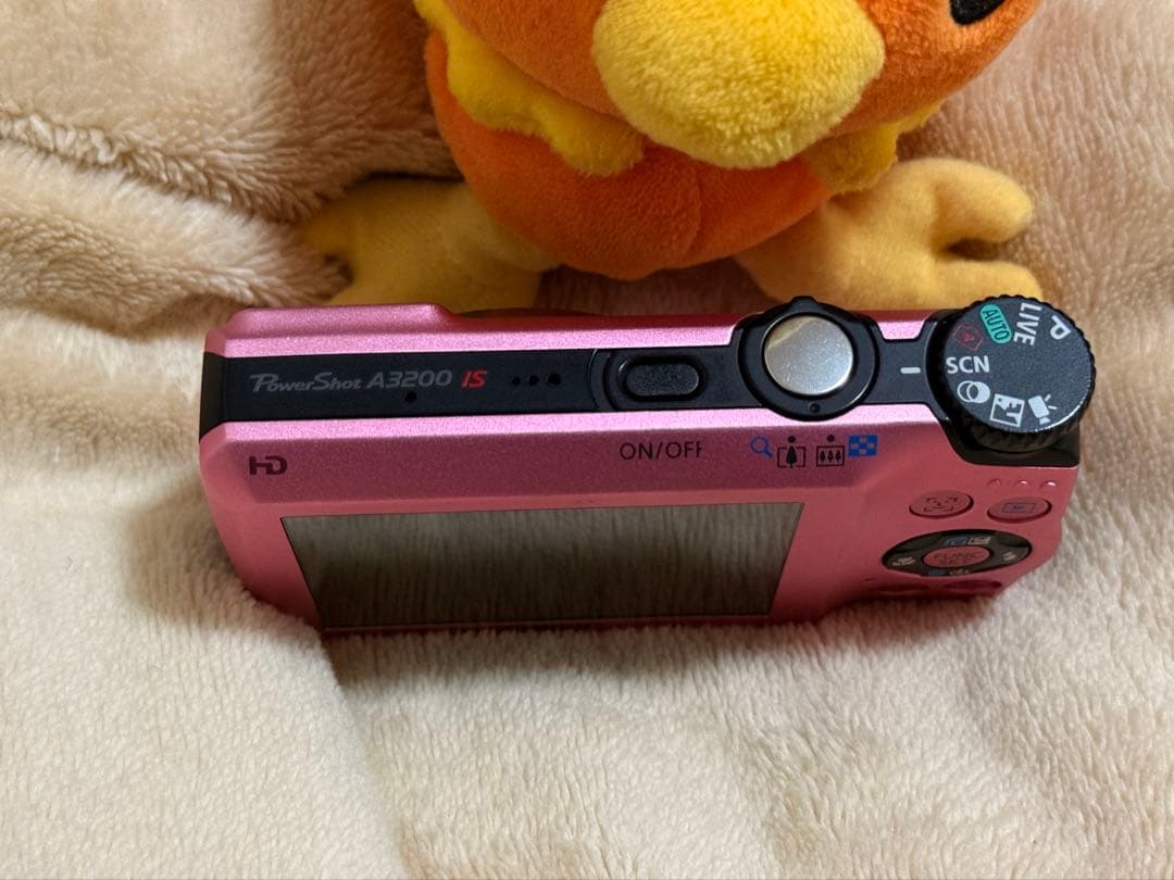 極美品 Canon PowerShot A3200 IS デジカメ ピンク