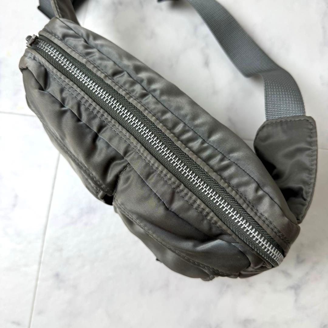 【廃盤・美品】 PORTER タンカー ウエストポーチ ボディーバッグ
