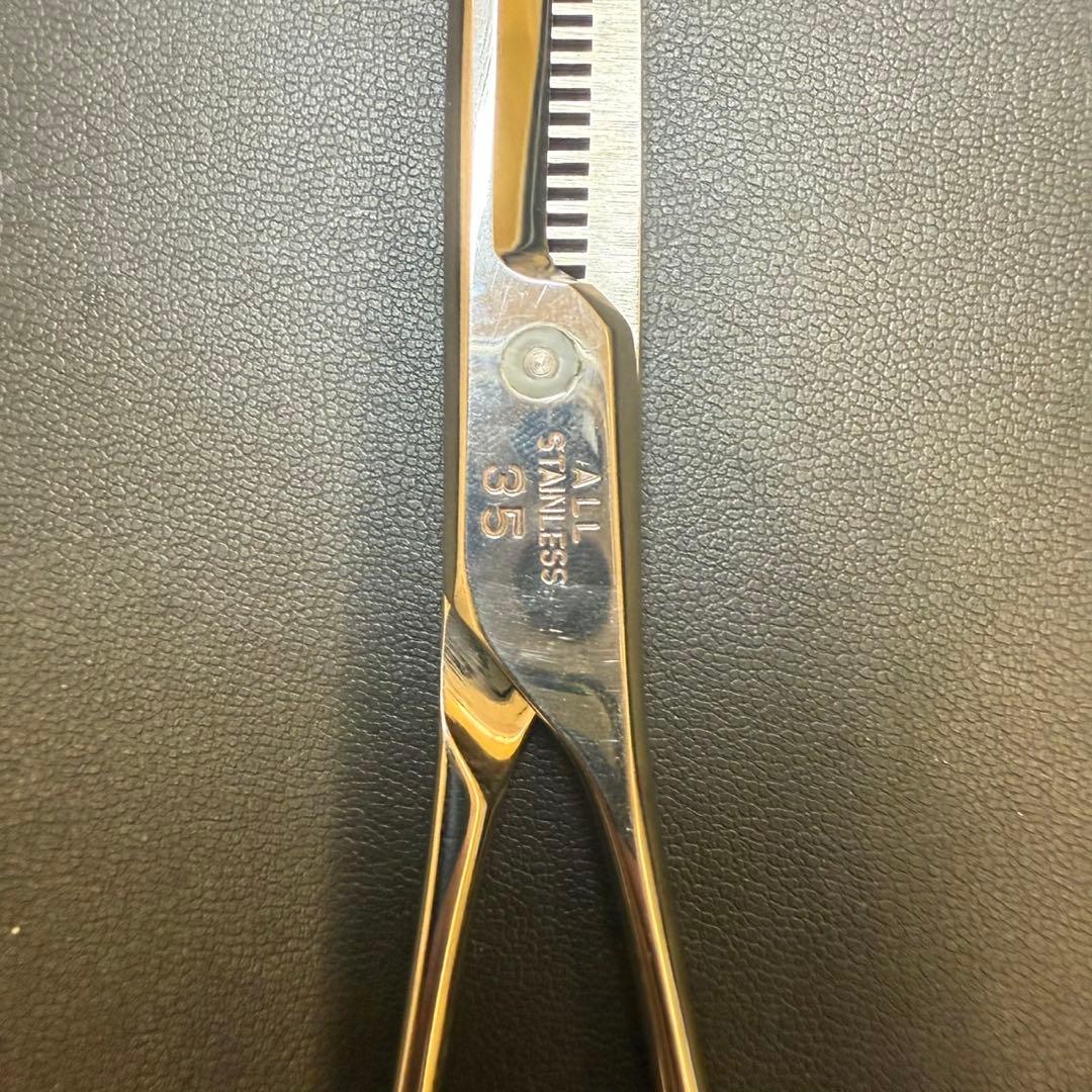 OK スキバサミ35目All stainless セニングシザー　ハサミ