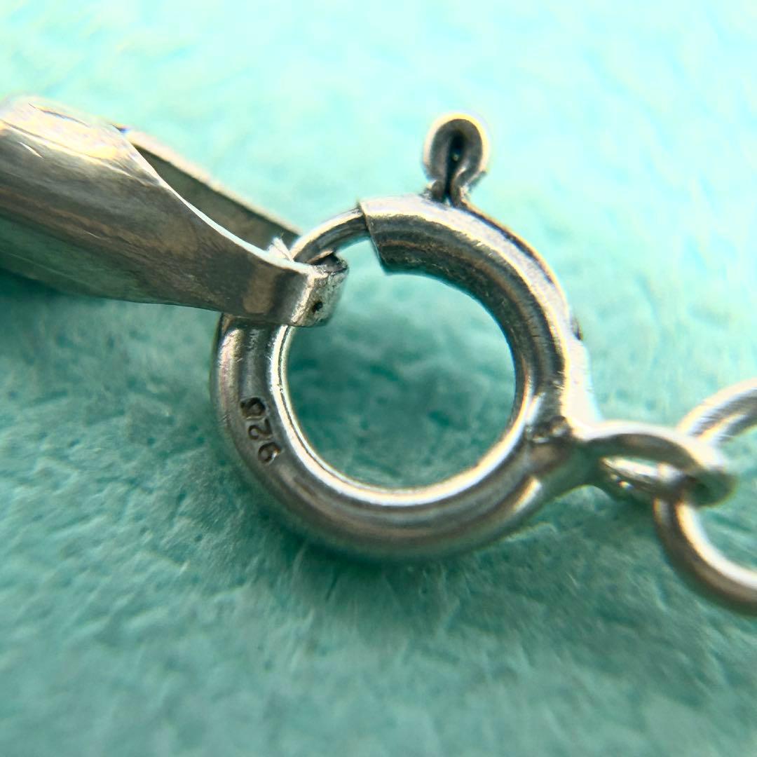 ティファニー❤️ナローバーネックレス SV925 社外スネークチェーン約42cm