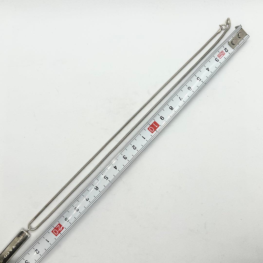 ティファニー❤️ナローバーネックレス SV925 社外スネークチェーン約42cm