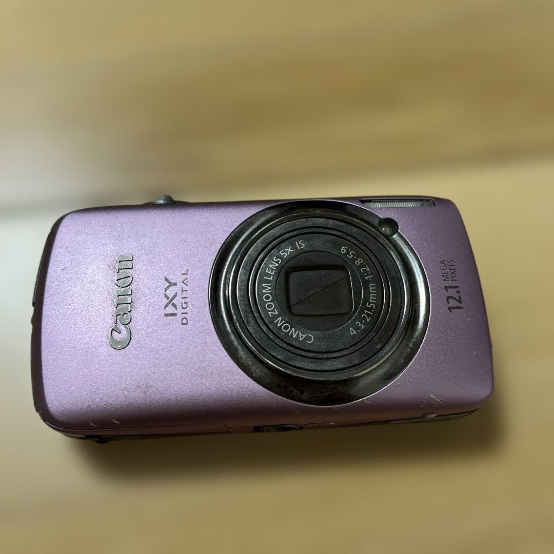 Canon IXY 12.1 MEGA PIXELS パープル