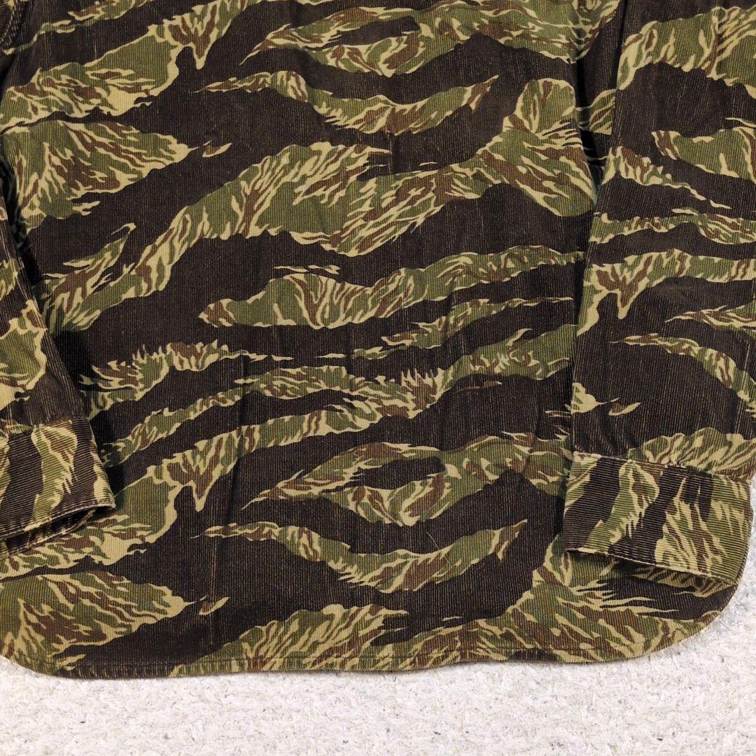 値下げ中1-14 tenderloin テンダーロイン タイガーカモ長袖シャツ