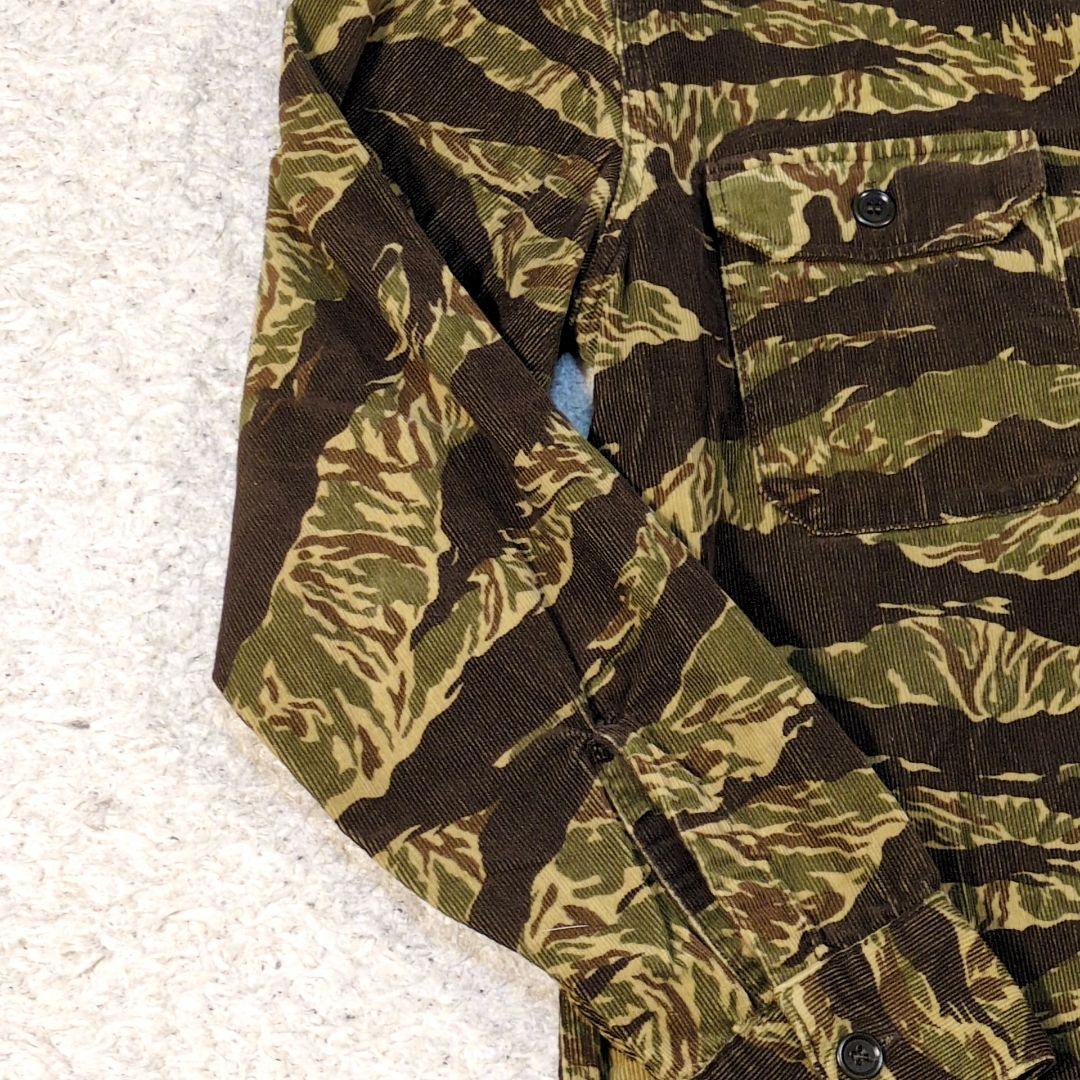 値下げ中1-14 tenderloin テンダーロイン タイガーカモ長袖シャツ