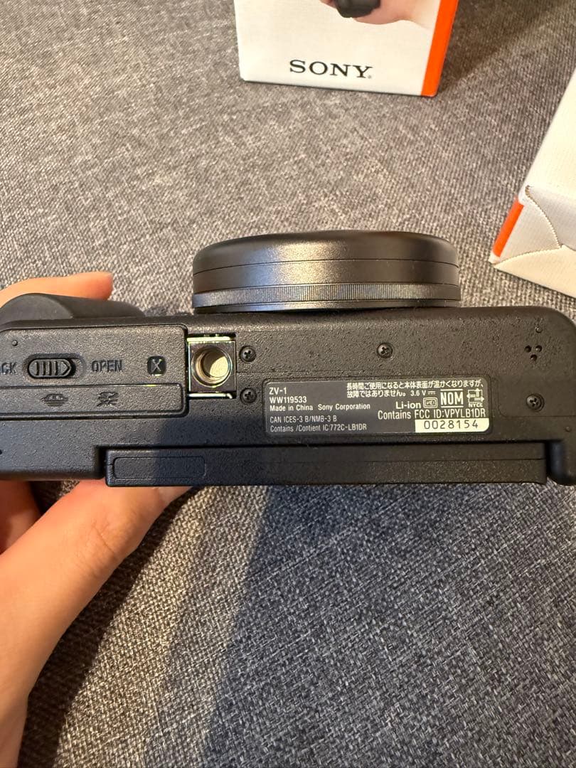 ビデオカメラ SONY VLOGCAM ZV-1