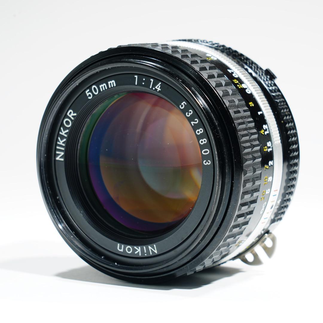 【極美品】ニコン Ai-s Nikkor 50mm F1.4 大口径 803