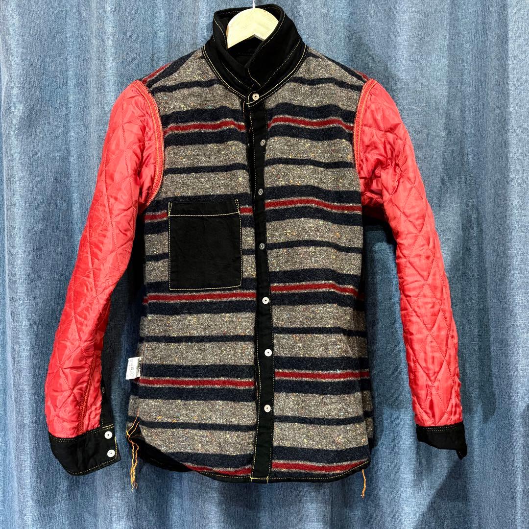 アイアンハートIRON HEARTブランケット裏地付きC.P.Oシャツ