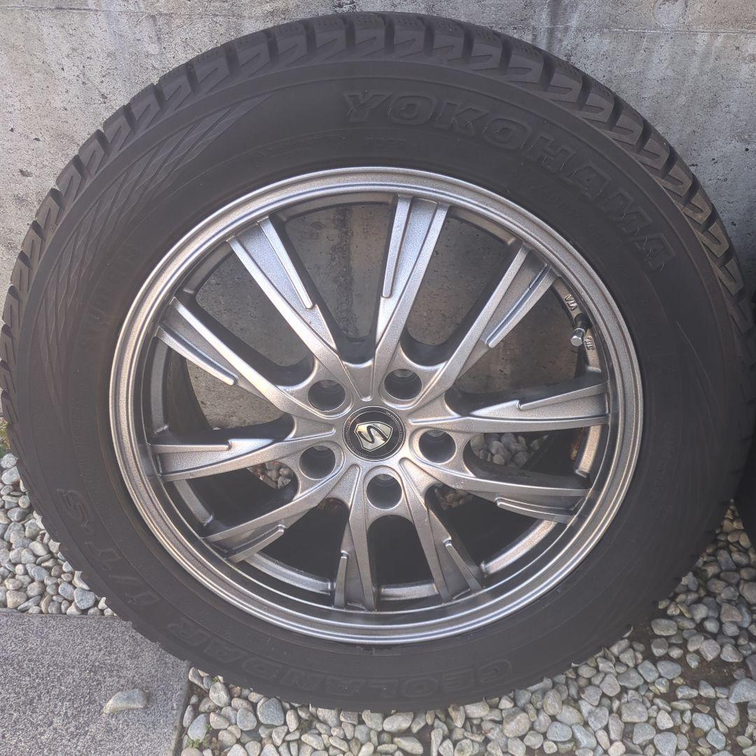 エルグランドE52 スタッドレス ヨコハマタイヤ 215/60R17