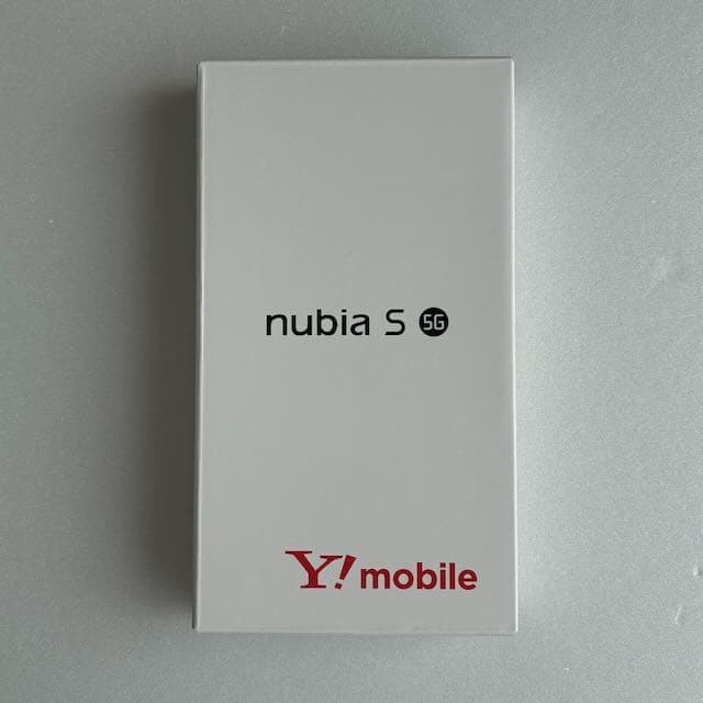 ★新品★ nubia S 5G A403ZT　ホワイト