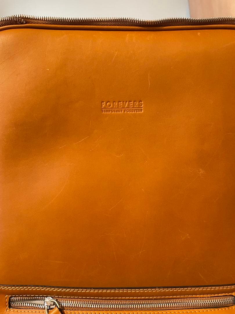 【値下可】The 48HR Switchレザー3wayバッグ　リュック ブラウン