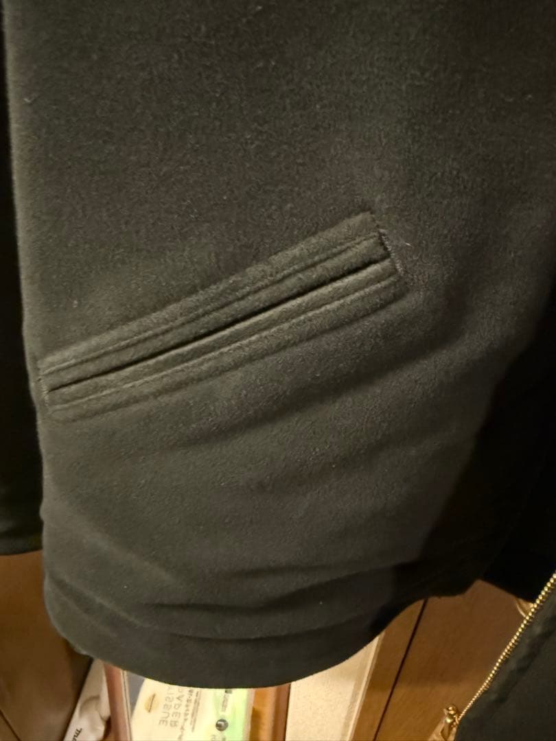 comoli モールスキンジップアップジャケット