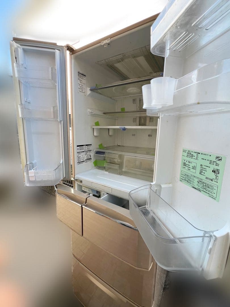 三菱ノンフロン冷凍冷蔵庫465Lエコモード搭載6ドア【たのめる便】6/8迄