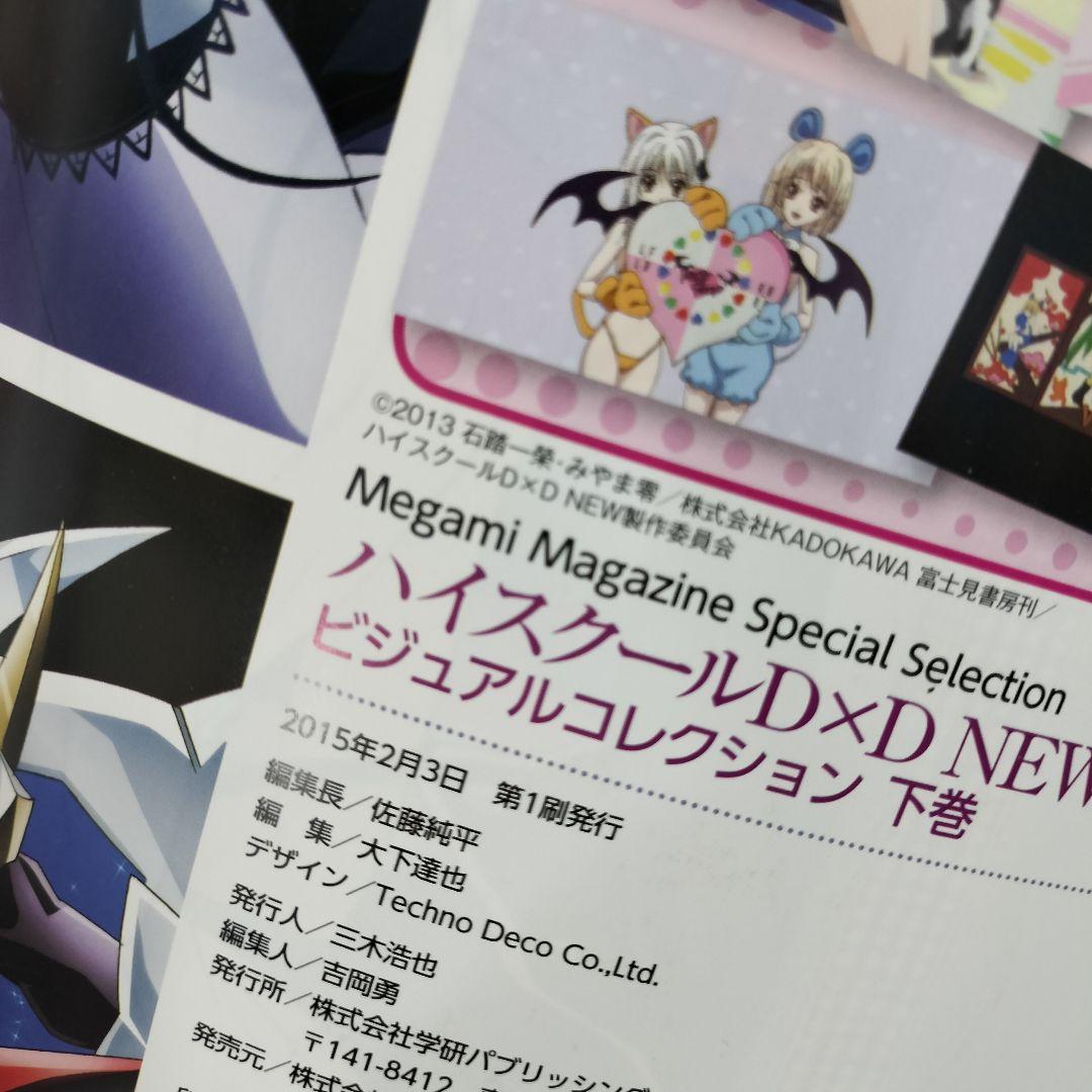 ハイスクールD×D NEW　ビジュアルコレクション 下巻　メガミマガジン