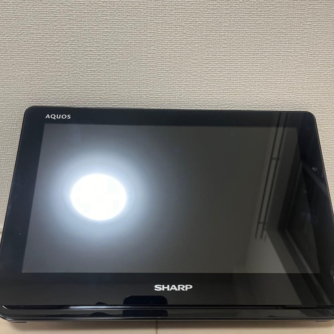 シャープ ポータブル液晶テレビ AQUOS ブラック 2T-C12AF