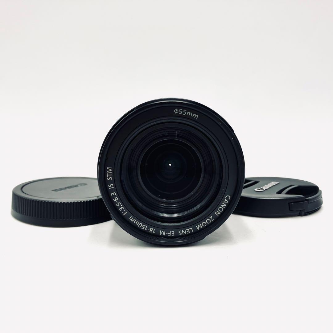 広角・望遠　Canon EF-M 18-150mm STM ブラック