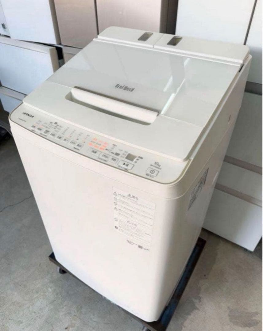 【高年式】2021年式 10kg HITACHI洗濯機 BW-X100GE