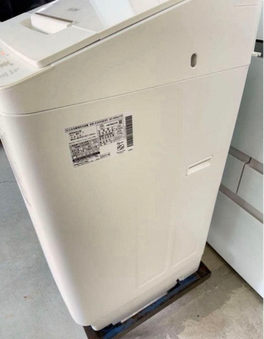 【高年式】2021年式 10kg HITACHI洗濯機 BW-X100GE