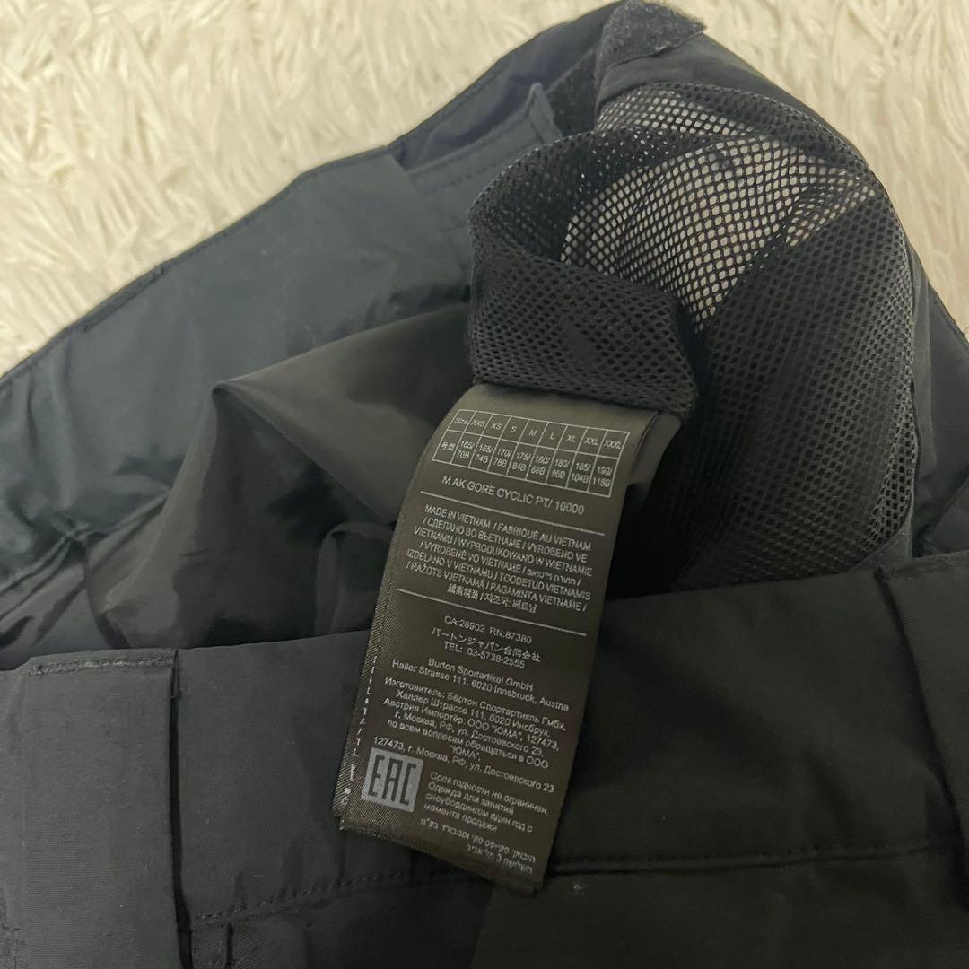 最高級 BURTON AK バートン サイクリック パンツ ブラック 人気 M