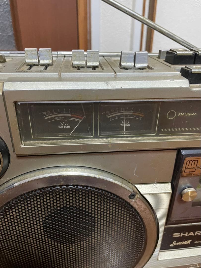 SHARP GF-303ST ラジカセ カセットテープレコーダー
