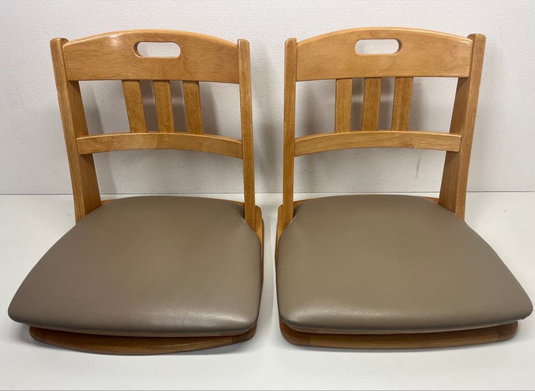 ニトリ NITORI 回転座椅子 座椅子 2脚セット こたつ椅子