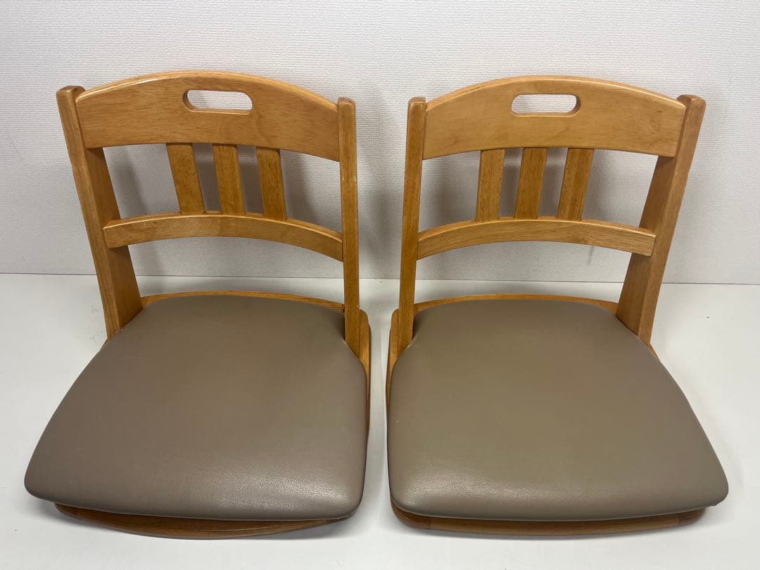 ニトリ NITORI 回転座椅子 座椅子 2脚セット こたつ椅子