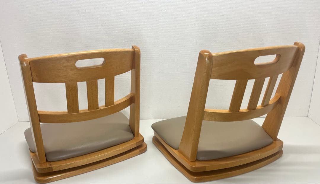 ニトリ NITORI 回転座椅子 座椅子 2脚セット こたつ椅子