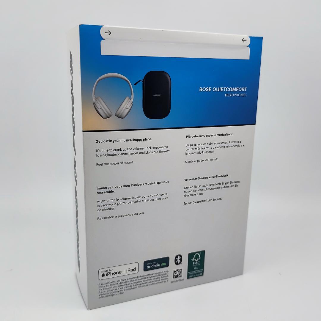 Bose QuietComfort ワイヤレス ヘッドホン ホワイトスモーク