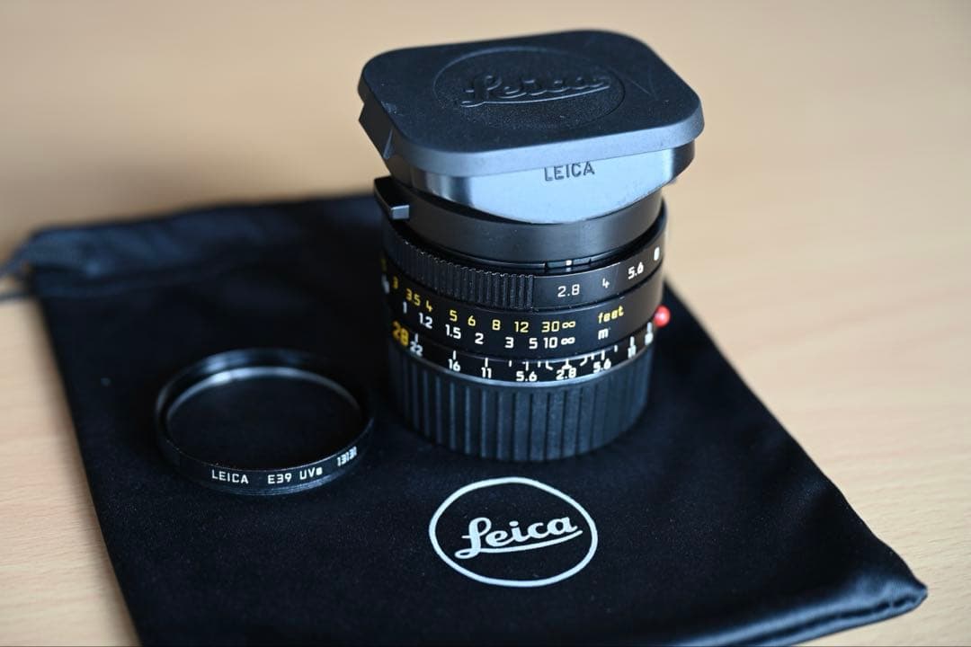 Leica Elmarit M 28mm F2.8 ASPH. +純正フィルター