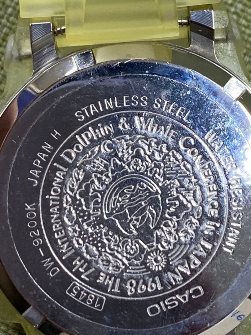 【WR】限定品G-SHOCK 第7回国際イルカクジラ会議記念モデル