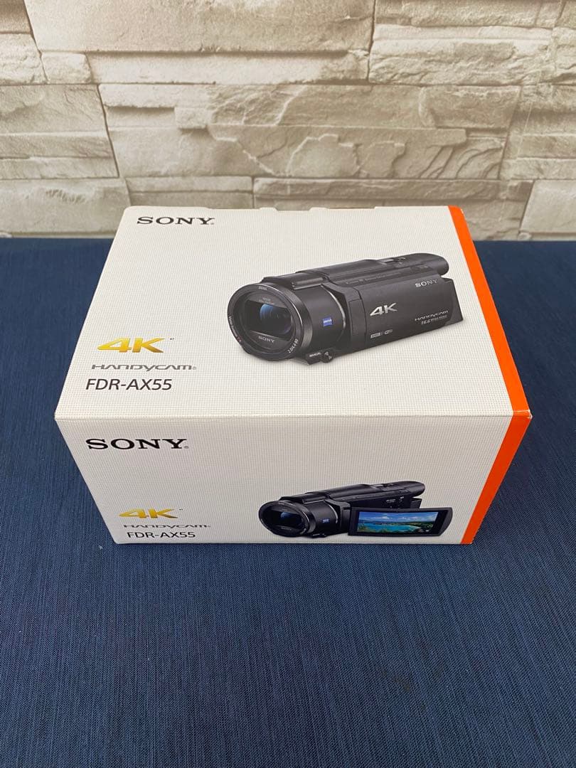 SONY handycam FDR-AX55 4kビデオカメラ